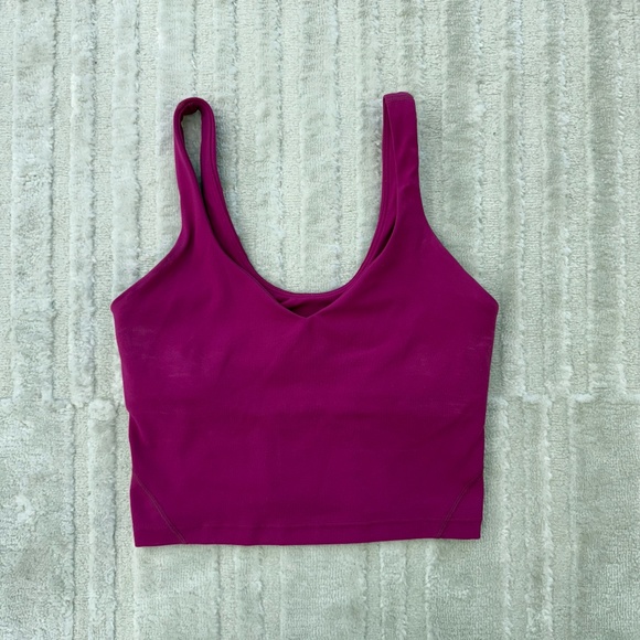 Lululemon Align Tank Top Sports Tank In Ripened Raspberry Size 6 - Picture 1 of 4